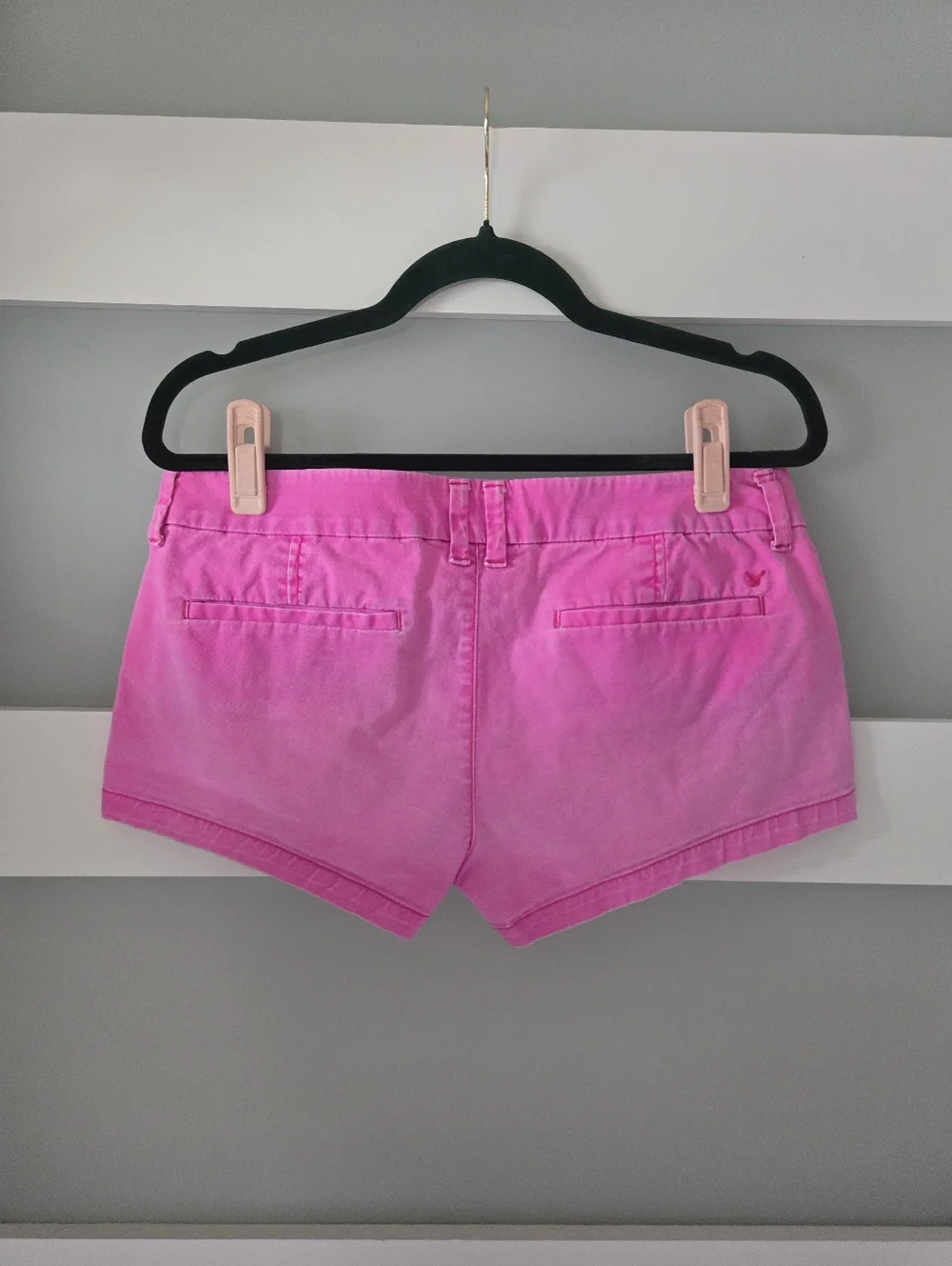 American Eagle Outfitters Hot Pink Denim Shorties